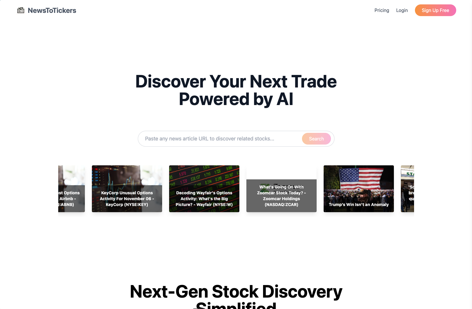 NewsToTickers project image